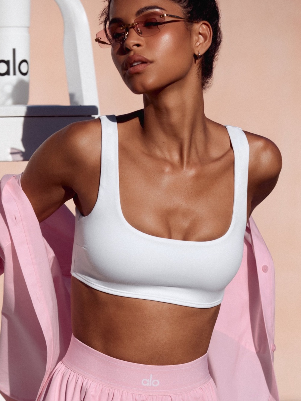 🆕🩷⚡️ALO Yoga ALO Softsculp Precision Bra
White, size XS